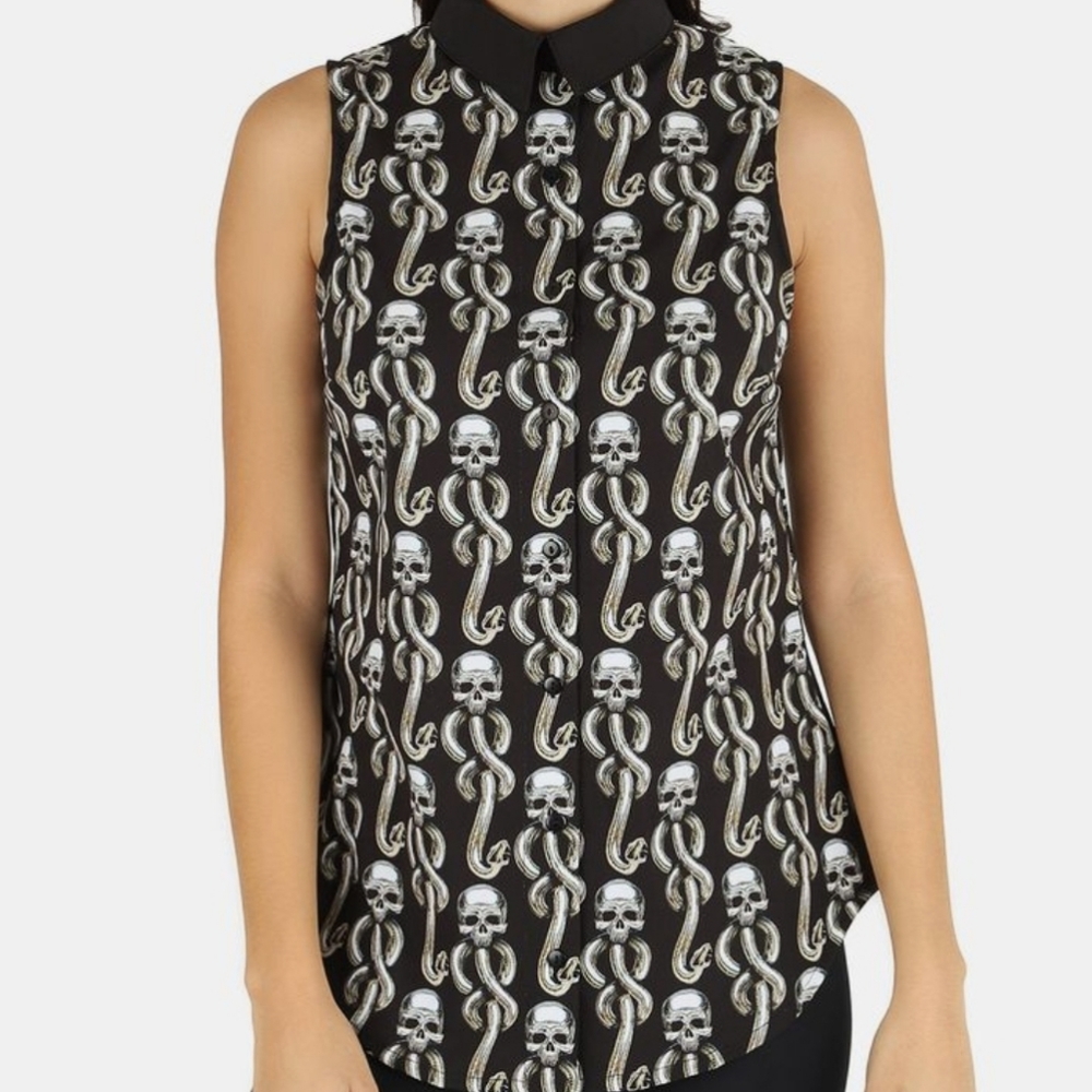 Blackmilk Dark Mark Business Time Shirt 